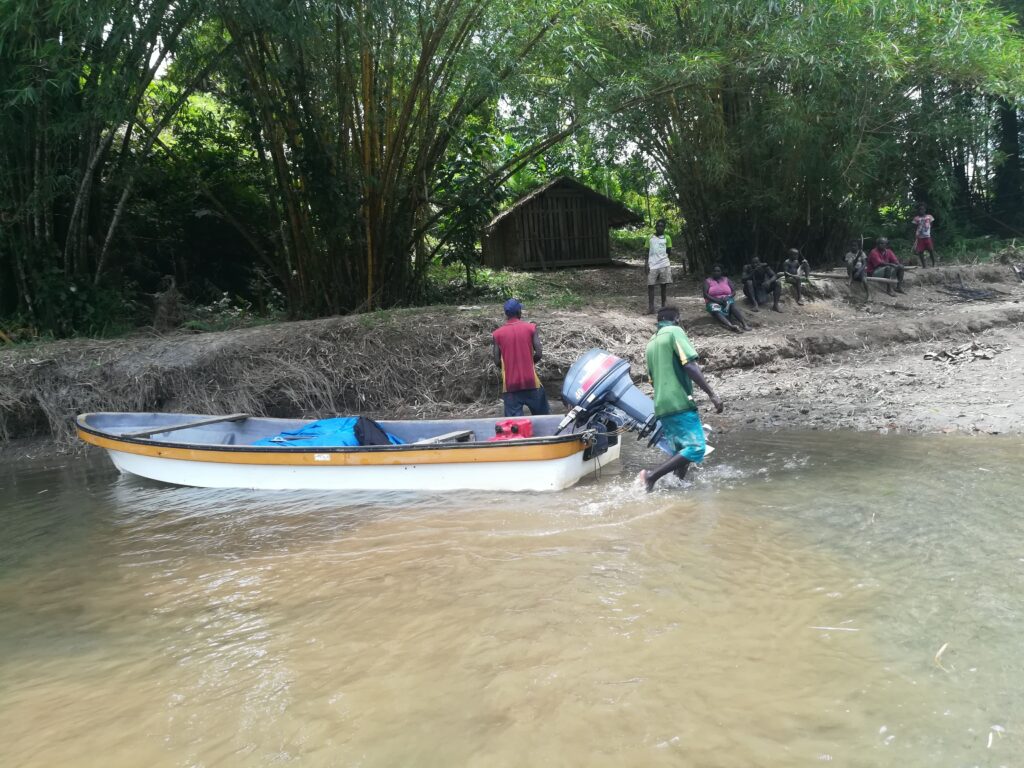 RAM LLIN Distribution by boat